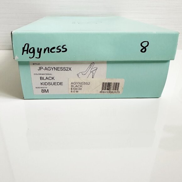 Jessica Simpson Agyness 2 Platform High Heel Pumps Slingback Suede Sandal Size 8 - Picture 11 of 11